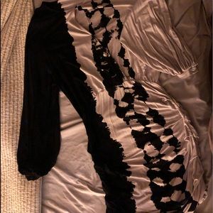 Great 2 tone dress soft cotton above the knee